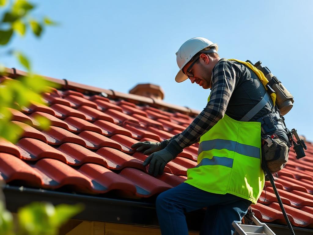 Dachdeckerarbeiten als Beispiel für die Budgetplanung eines Werbetests