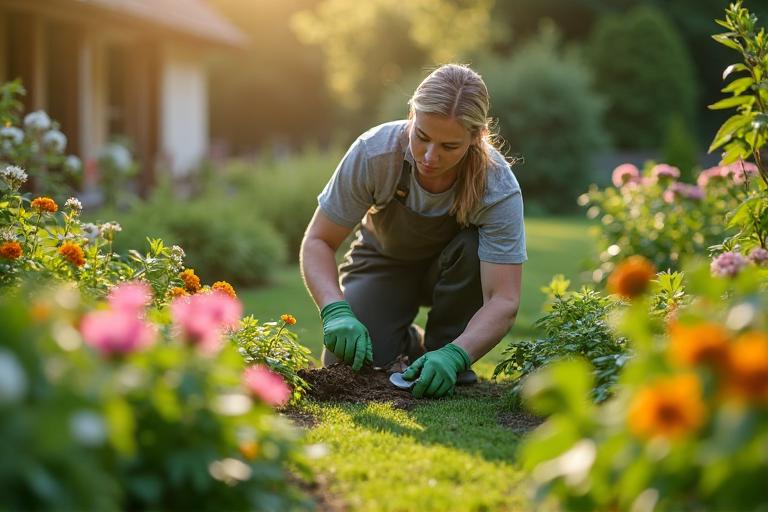 Garten- und Landschaftsbau als Beispiel für einen ersten Werbetest